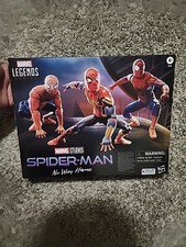 MARVEL LEGENDS 6  SPIDER-MAN NO WAY HOME MULTIVERSE 3-PACK IN HAND