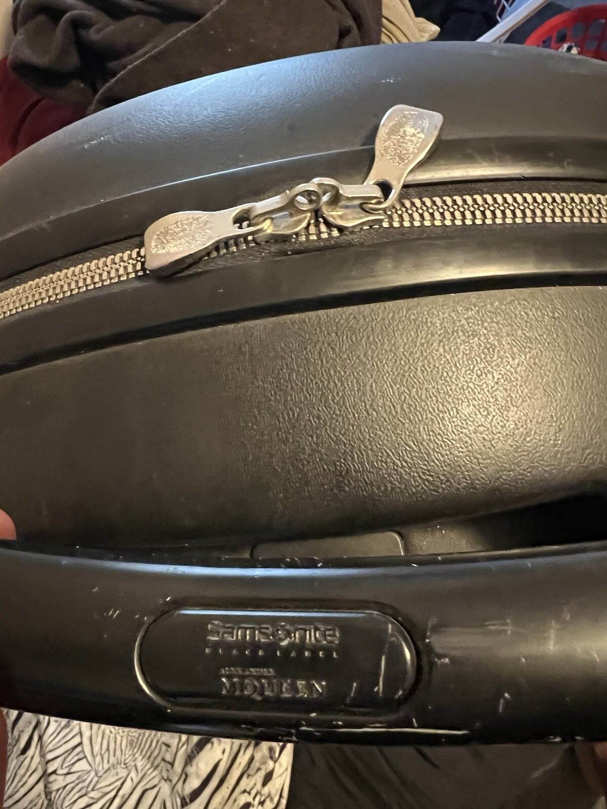 Alexander McQueen X Samsonite Skeleton Ribcage Bones Suitcase Luggage