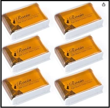 Rosin Violin Rosin 6 Pack Cello Viola Rosin for Violin Bow Light Low Dust Re