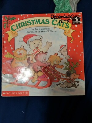 Read with Me: Christmas Cats by Jean Marzollo 1997 Christmas Picture Book A4