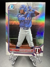 2022 Bowman Draft Chrome Refractor Danyer Cueva #BDC-148 Texas Rangers *1