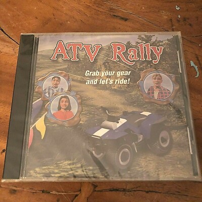 ATV Rally Trail Master~2001 Yamaha PC CD-ROM Game Software Windows & Mac~SEALED!