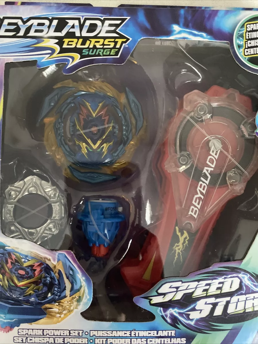 Beyblade Burst Surge Speedstorm Kit Poder das Centelhas -- Kit de