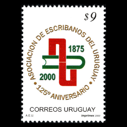 Uruguay 2000 - Association of Uruguayan Notaries - Sc 1864 MNH - Picture 1 of 2