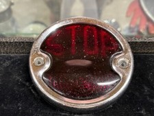 Vintage Stop Taillight Lens Bezel Automobile Car Old Truck Hot Rat Rod 4-12