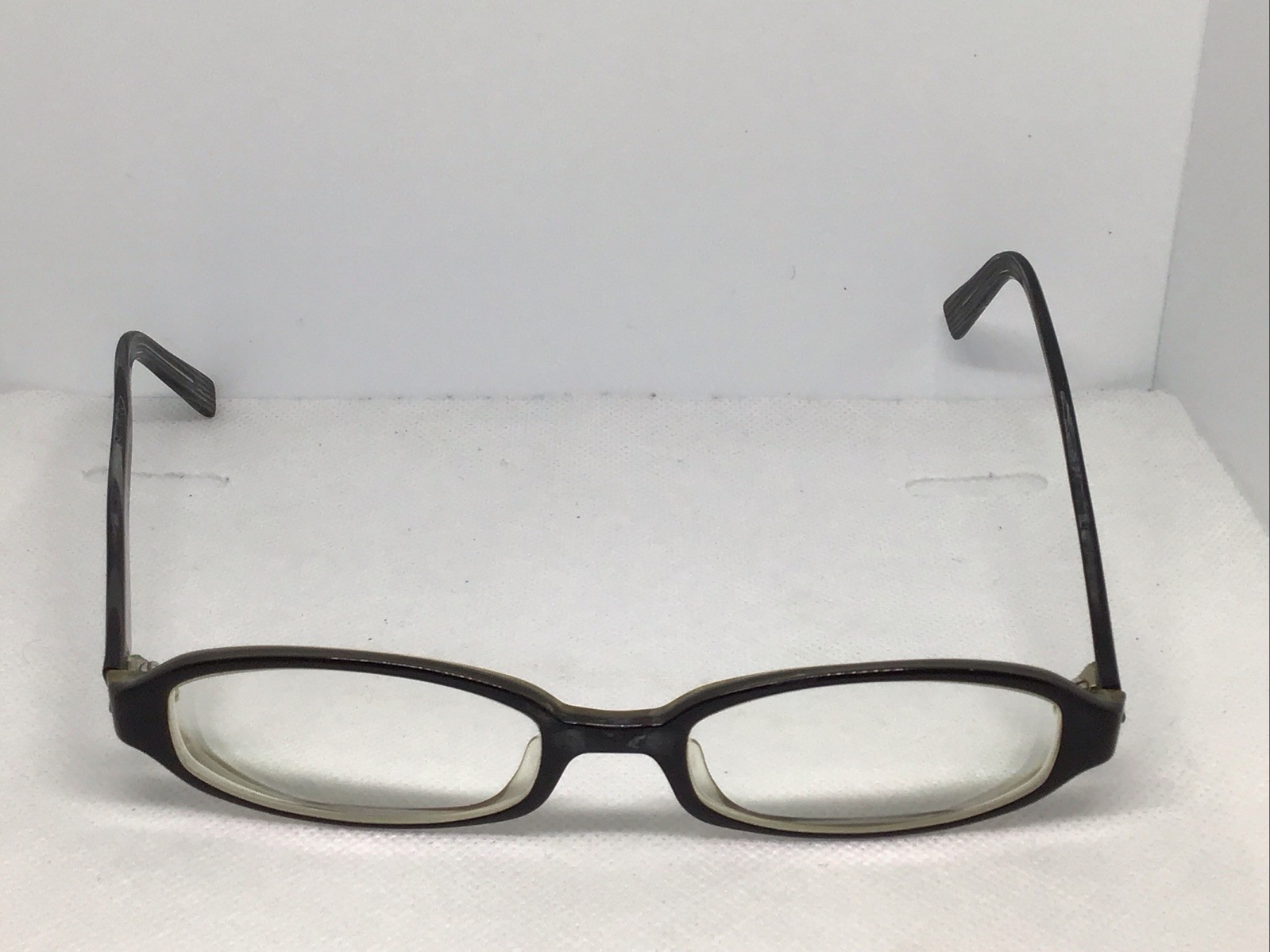 Prada VPR 06E 6AW Square Black Crystal Optical Frame 49 17 140