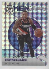 2020-21 Panini Mosaic Men of Mastery Mosaic Prizm Damian Lillard #15 07rd