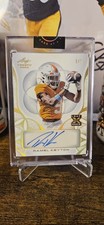 Leaf Trinity 2024 Ramel Keyton Rookie Autograph 1/1 Football Card. rookie card picture