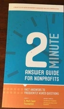 2 Minute Answer Guide for Nonprofits