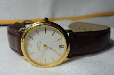 Guess? 1988 Georges Marciano quartz water resistant watch Leather band