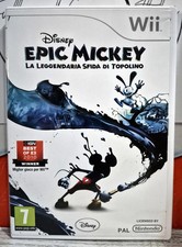 DISNEY EPIC MICKEY LA LEGGENDARIA SFIDA DI TOPOLINO NINTENDO WII ITALIANO OTTIMO