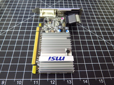 MSI 5450 PCIe x16 Silent Desktop Video Graphics Card GPU LP Brackets 12