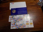 1987 American Silver Eagle - THE AMERICAN TRAIN IN JAPAN - w/ Two Tickets!