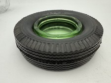 FIRESTONE TIRE Green ASHTRAY GUM DIPPED USA G...