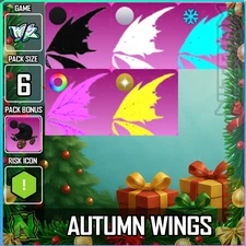 World Zero WZ - 6 PACK - AUTUMN WINGS - XMAS PACK BONUS: PUMPKIN CARRIAGE