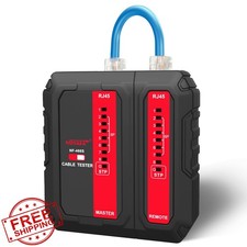 NOYAFA Network Cable Tester RJ45 RJ11 CAT5 CAT6 UTP Cable Tester NF466