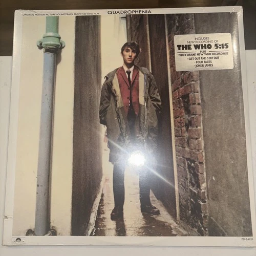 THE WHO Quadrophenia Soundtrack 2 LPs / Sealed / Hype Sticker / Cut