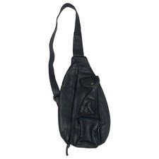Anokhi, Umhängetasche, Unisex (Erwachsene), Baumwolle/Leder, Blau, 21, 3 #VFG