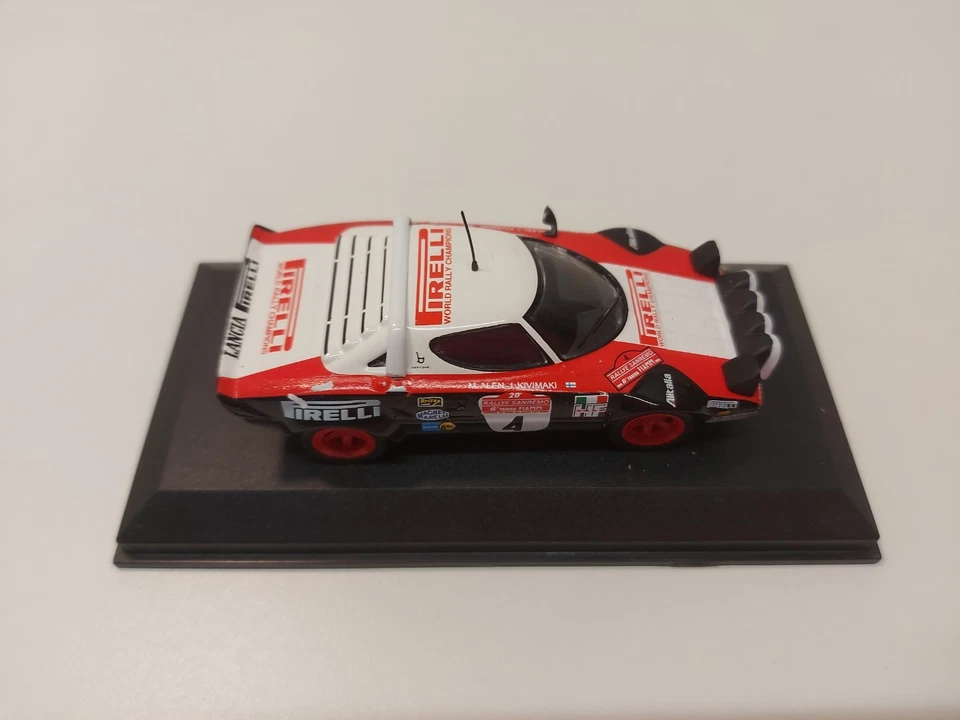 Rally WRC Lancia Stratos Markku Alen Rally Sanremo 1978 1:43 Altaya con Box - Immagine 2 di 4