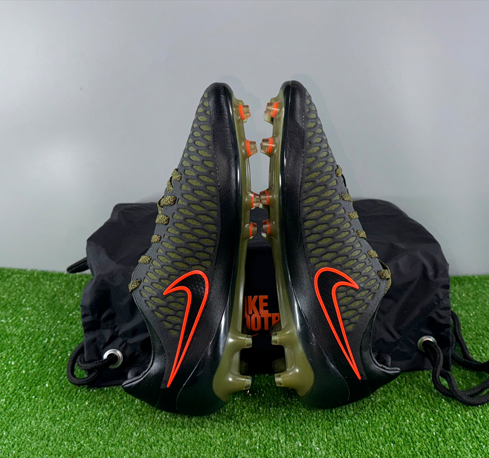 Nike Magista Opus FG 649230-003 Elite US8.5 UK7.5 Black boots