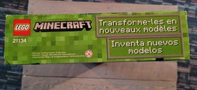 LEGO Minecraft 21134: The Waterfall Base NEW and Factory Sealed, Retired Set