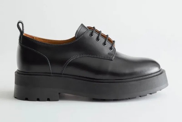 Women & Other Stories Heels Black Leather 37