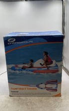 O'rageous Super Ninja II Towable 2-Rider Person Inflatable Water Boat Tube