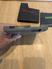 Cartucho de b&eacute;isbol NES Nintendo 1985 de colecci&oacute;n con instrucciones y funda (5 tornillos) Jap&oacute;n