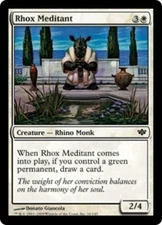 Rhox Meditant - Conflux #16/145 MTG Magic The Gathering
