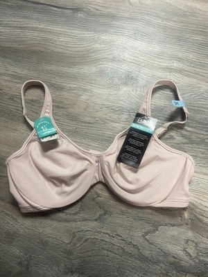 Bali Seamless Underwire Minimizer & Shapes  Pale Pink Bra  34 C NEW W TAGS