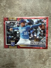 2026 Topps Stephen Kolek #48 Kansas City Royals Limited 2/5 red diamanté 🔥