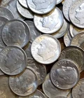 $5 Coin Roll 1943 - 1964 Roosevelt Dimes!  These ARE Deluxe Dimes!!