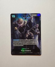 Five Elders (Alternate Art) OP13-082 Carrying On His Will Foil