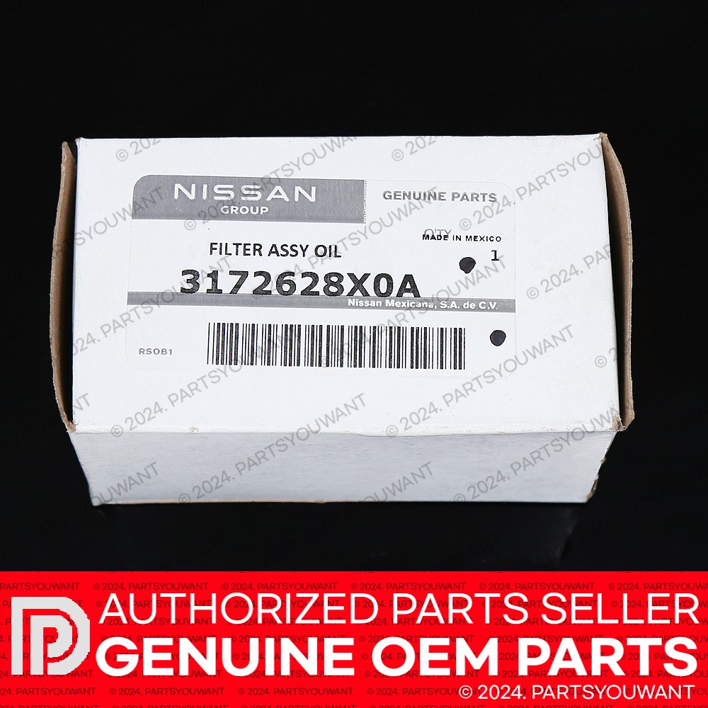 GENUINE Nissan Infiniti OEM Transmission Control Valve Oil Filter