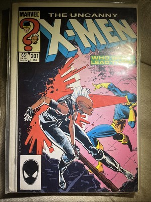 The Uncanny X-Men #201 (Marvel Comics January 1986) Direct Edition