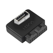 USB 3.2 Gen 1 to Gen 2 Header Adapter, Type-E Key-A to 20 Pin, Type C Board