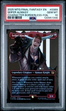 Seifer Almasy #0389 2025 Magic MTG Final Fantasy Borderless-Foil PSA 10
