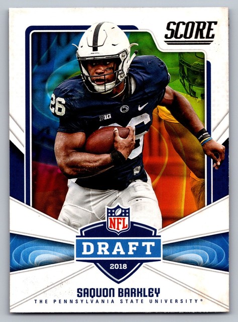 2018 Panini SCORE Saquon Barkley Rookie #6 Eagles Nm