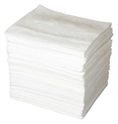 Brady Env200 Sorbents, 51 Gal, 15 In X 19 In, Oil, White, Polypropylene