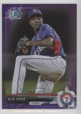 2017 Bowman Chrome Prospects Purple Refractor 109/250 Alex Speas #BCP68 0l1