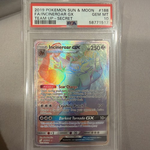 Incineroar-GX graded PSA 10 for sale on eBay