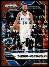 2016-17 Panini Prizm Mosaic - Red Prizm- Sergio Rodriguez