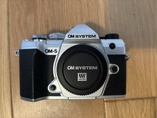 OM System OM-5 Mark i Digital Micro Four Thirds Camera; body only, Silver body