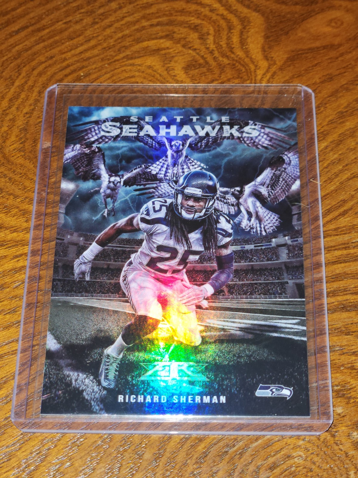 2015 Topps Fire Richard Sherman Into The Wild #ITW-RS Seahawks