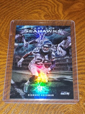 2015 Topps Fire Richard Sherman Into The Wild #ITW-RS Seahawks