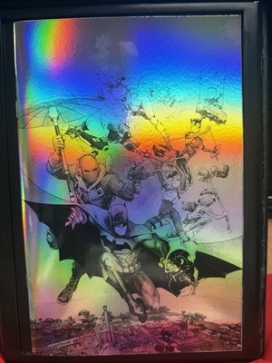 Batman Fortnite Zero Point Virgin Foil 1:500 Kenneth To Scott Variant Cover