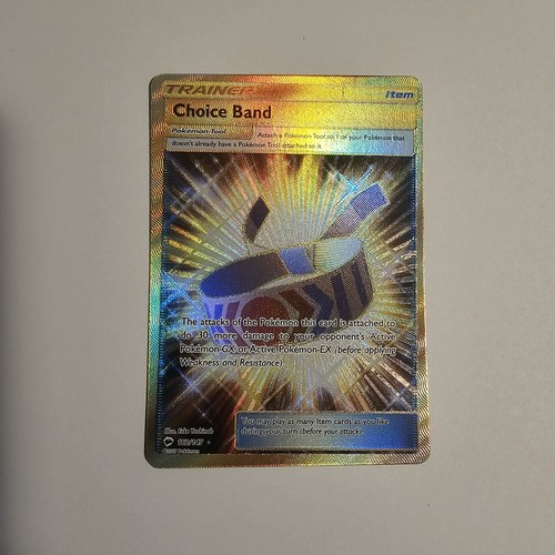 Choice Band (Secret) 162/147 Sm-Burning Shadows Holo