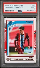 2024-25 PANINI DONRUSS FIFA #197 DAVID MOLLER WOLFE PSA 9