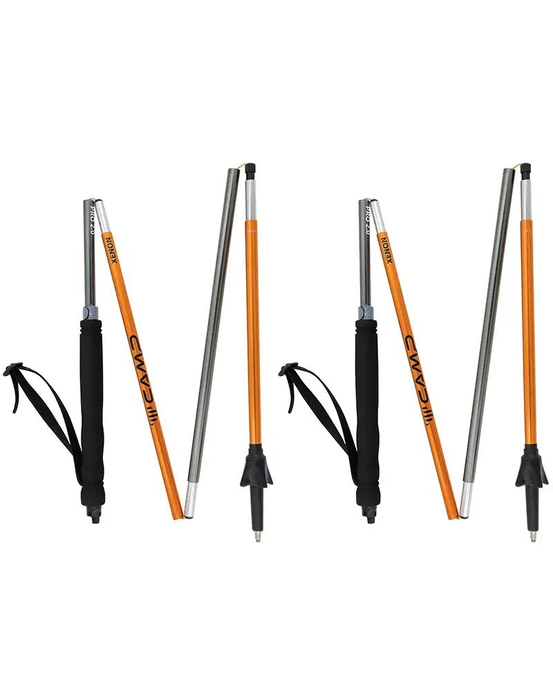 - Camp Xenon Pro 2.0 Bastoncini Pieghevoli da Trail Running