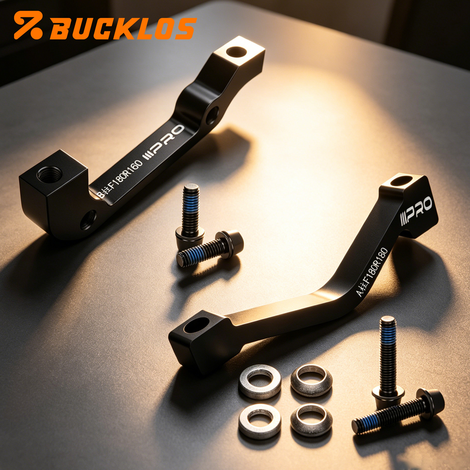 Pinza freno a disco bici 160/180 mm MTB anteriore/posteriore IS/PM per Shimano